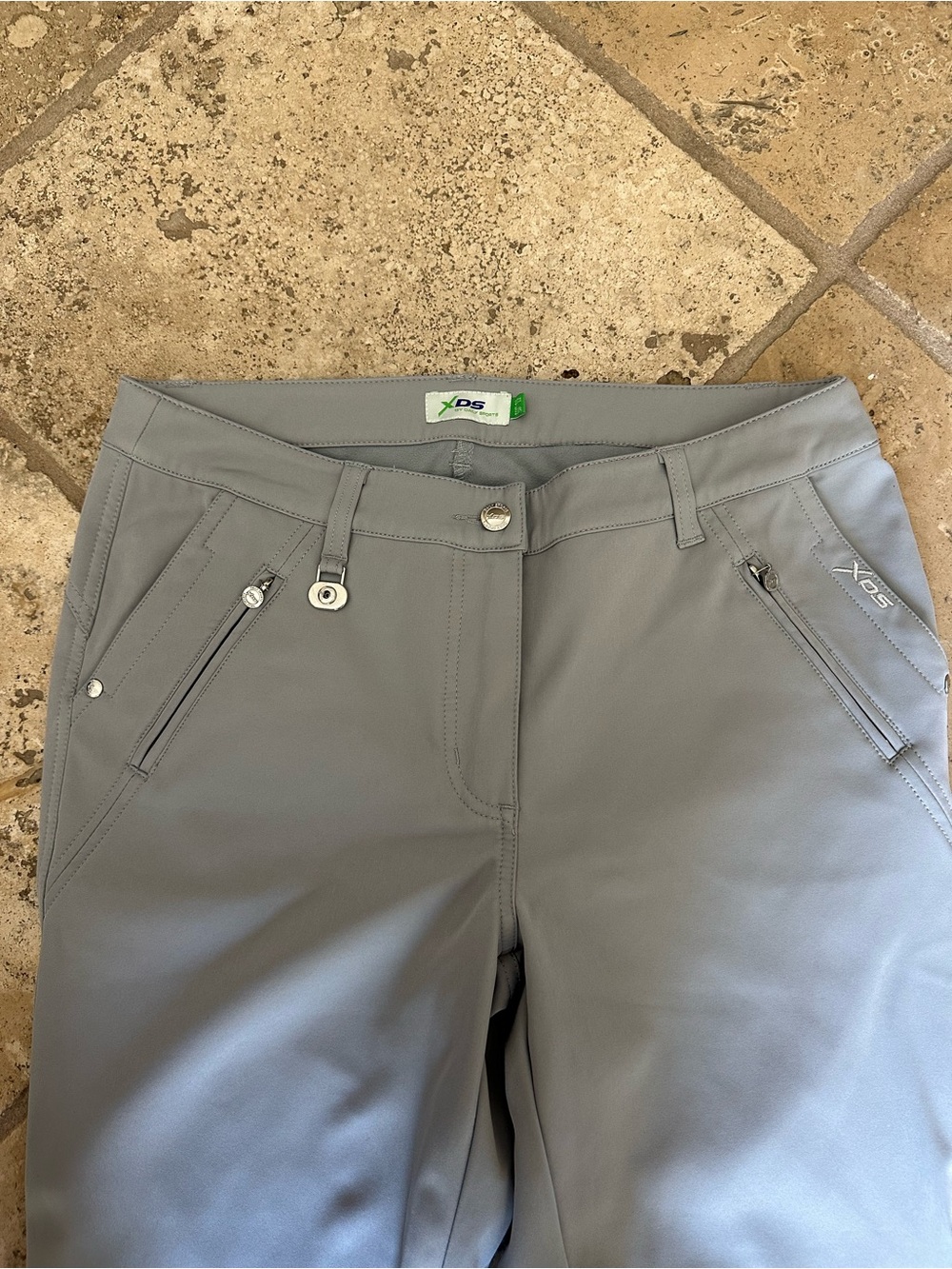 Daily Sports Light Gray Straight Leg Pants - Picture 2 of 6